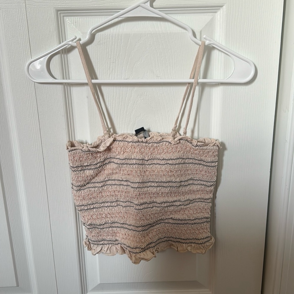 Ruched tube top / tank top